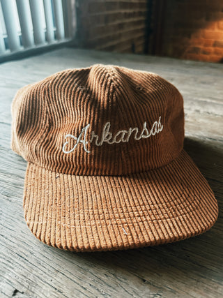 Corduroy Arkansas Hat- Rust