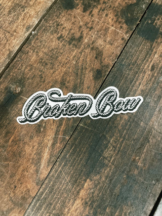 Broken Bow Rope Sticker