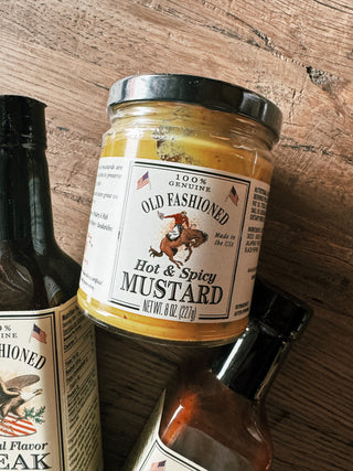 Shemps Old Fashioned Hot & Spicy Mustard