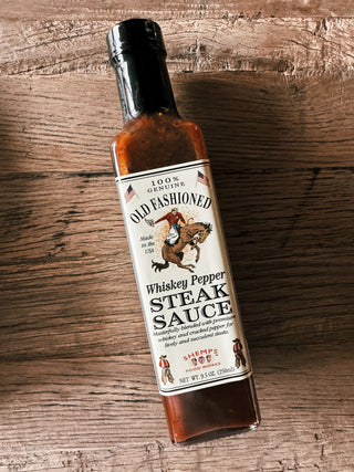 Shemps Old Fashioned Whiskey Pepper Steak Sauce