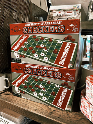 Masterpieces Puzzles - Arkansas Razorbacks NCAA Checkers