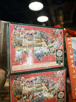 State Flowers of America 1000pc puzzle
