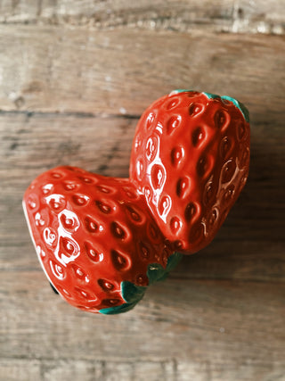 Strawberries Bud Vase