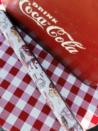 Razorback Football Icons Table Runner