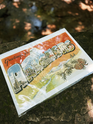 Greetings from Arkansas Art Print