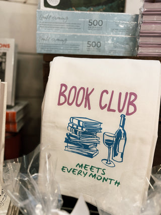 Book Club Tea Towel