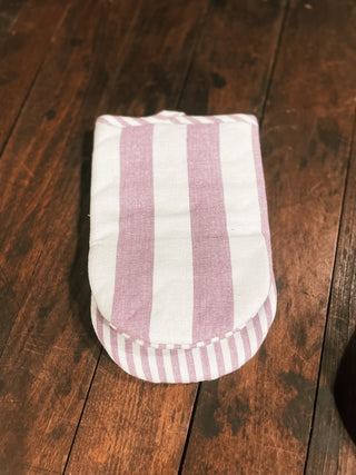 Striped Oven Mitt