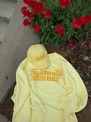 Farmer's Market Mock-Neck  - Butter Yellow