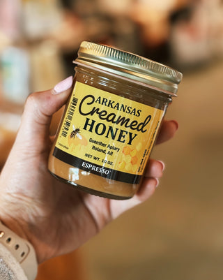 Guenther Apiary: Arkansas Creamed Honey - Espresso