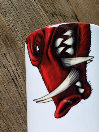 Red Hog Snout Mug