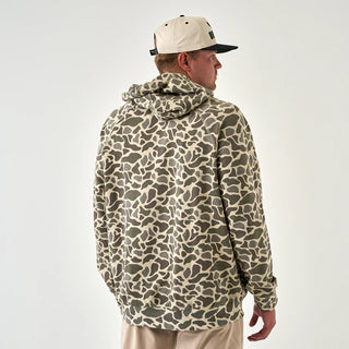 Burlebo - Fleece Hoodie - Classic Deer Camo