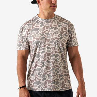 Burlebo- Go-to-Tee- Classic Deer Camo