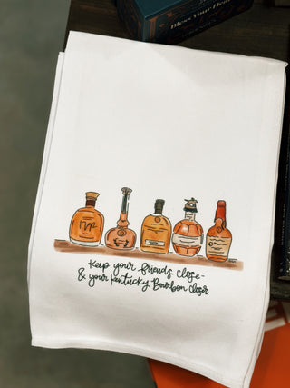 Bourbon Closer Tea Towel