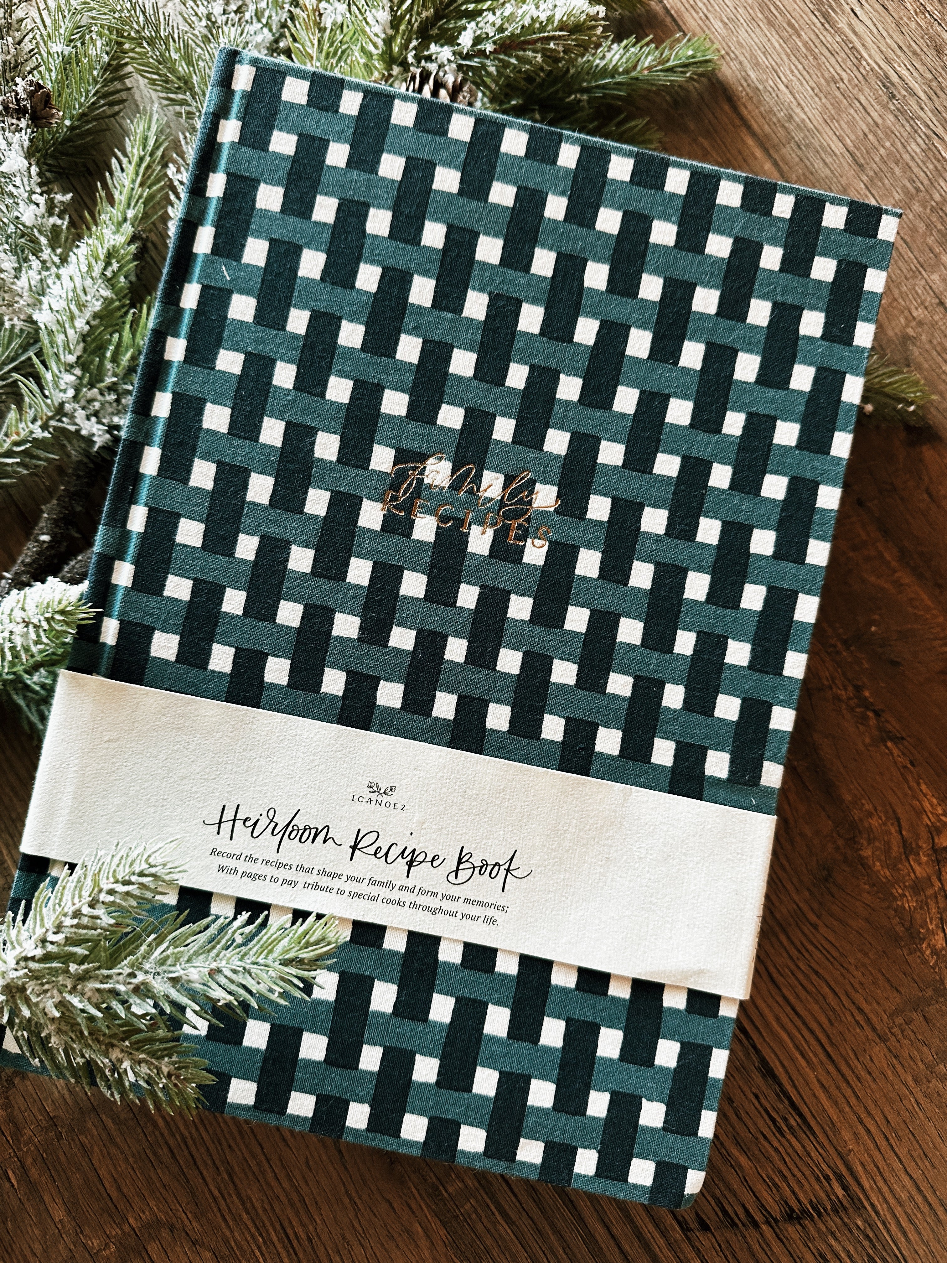 Heirloom Recipe Book By One Canoe Two – Bella Vita Gifts & Interiors