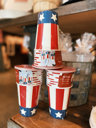 Uncle Sam Paper Cups