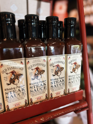 Shemps Old Fashioned Whiskey Pepper Steak Sauce