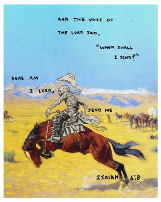 Broken Bow: Isaiah 6:8 Poster Print