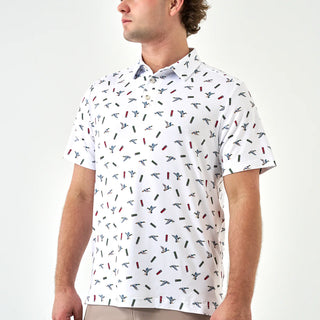 Burlebo Performance Polo - Ducks and Shells