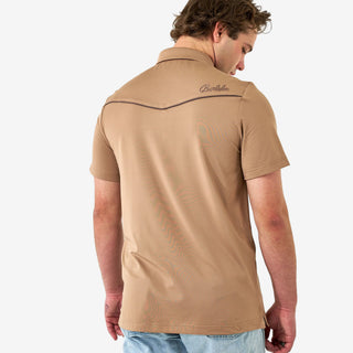 Burlebo- Pearl Snap Polo- Mallards