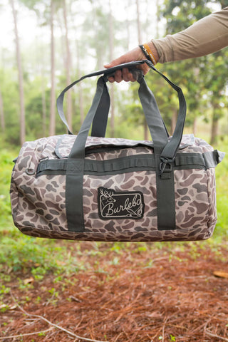 Burlebo: Classic Deer Camo Duffle Bag