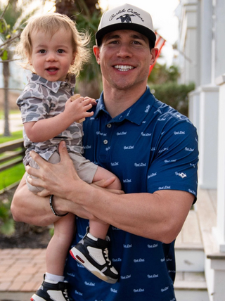 Burlebo: Performance Polo - Rad Dad - Navy