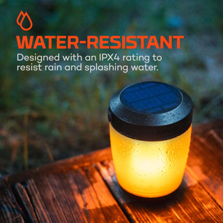 Nebo Solar Lantern with Glow and Flicker