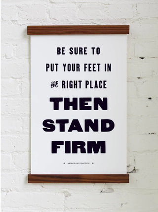 Old Try- Stand Firm Print