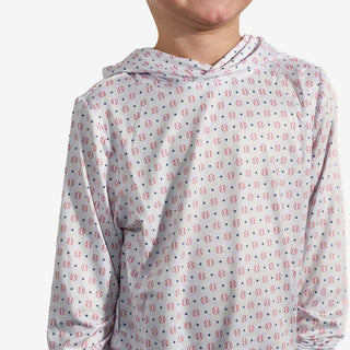 Burlebo- Youth Performance Baseball Hoodie