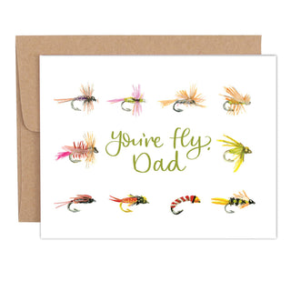 You're Fly Dad Father's Day Greeting Card