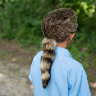 Real Raccoon Tail Hat
