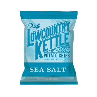 Lowcountry Kettle - Sea Salt Potato Chips - 24 bags