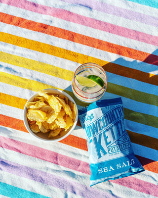 Lowcountry Kettle - Sea Salt Potato Chips - 24 bags