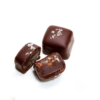 Ticket Chocolate - Caramel Heart Box, 14 pieces - Valentine's Chocolate Gift