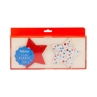 Puffy Felt Star Banner