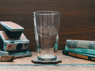 Arkansas State Pint Glass