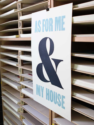 As For Me & My House- Old Try Poster