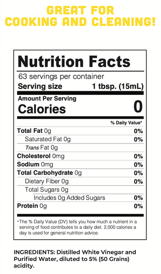 Lucy's Natural White Vinegar
