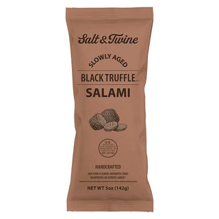 Salt & Twine- Black Truffle Salami Chub