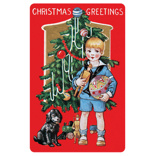 Vintage Christmas - Holiday Sticker Box