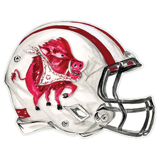 Razorback Hog Helmet Die-Cut Placemat