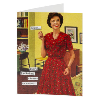 Anne Taintor Birthday Card- This Room