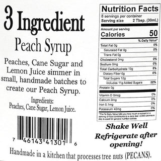 War Eagle Mill- Peach Syrup