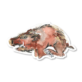 Razorback Mascot Stickers