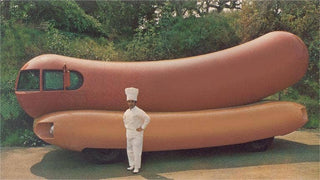 Wienermobile Postcard