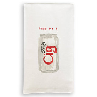Pass Me a Fridge Cig Tea Towel