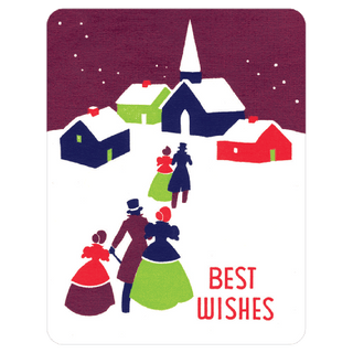 Vintage Christmas - Holiday Sticker Box