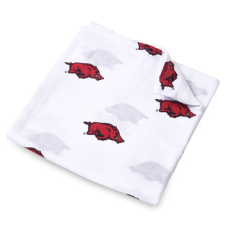 University of Arkansas Muslin Swaddle Blanket