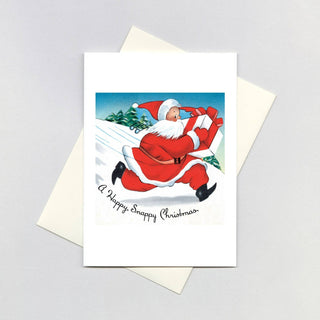 A Snappy Santa - Christmas Card