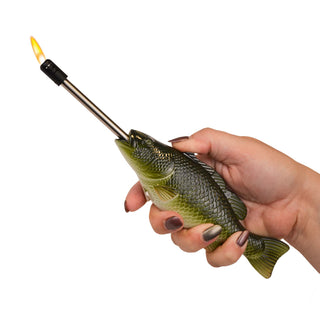 Fish Multipurpose BBQ Lighter: Multi-Colored