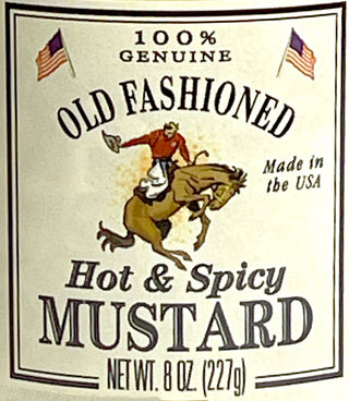 Shemps Old Fashioned Hot & Spicy Mustard